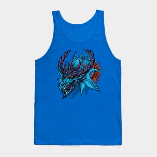 Blue Dragon Tank Top